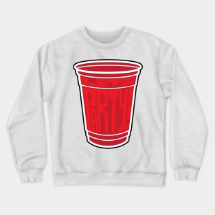 Red Cup Party by Tai's Tees Crewneck Sweatshirt